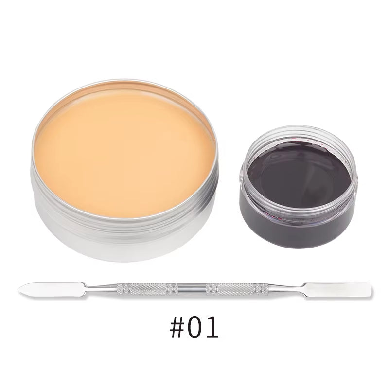 Halloween Special Effects Kit – SFX Scar Wax & Blood Makeup