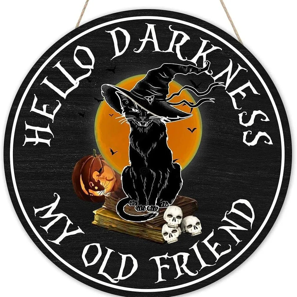 Halloween Wooden Sign