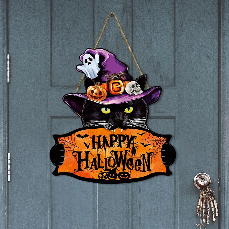 Halloween Wooden Sign