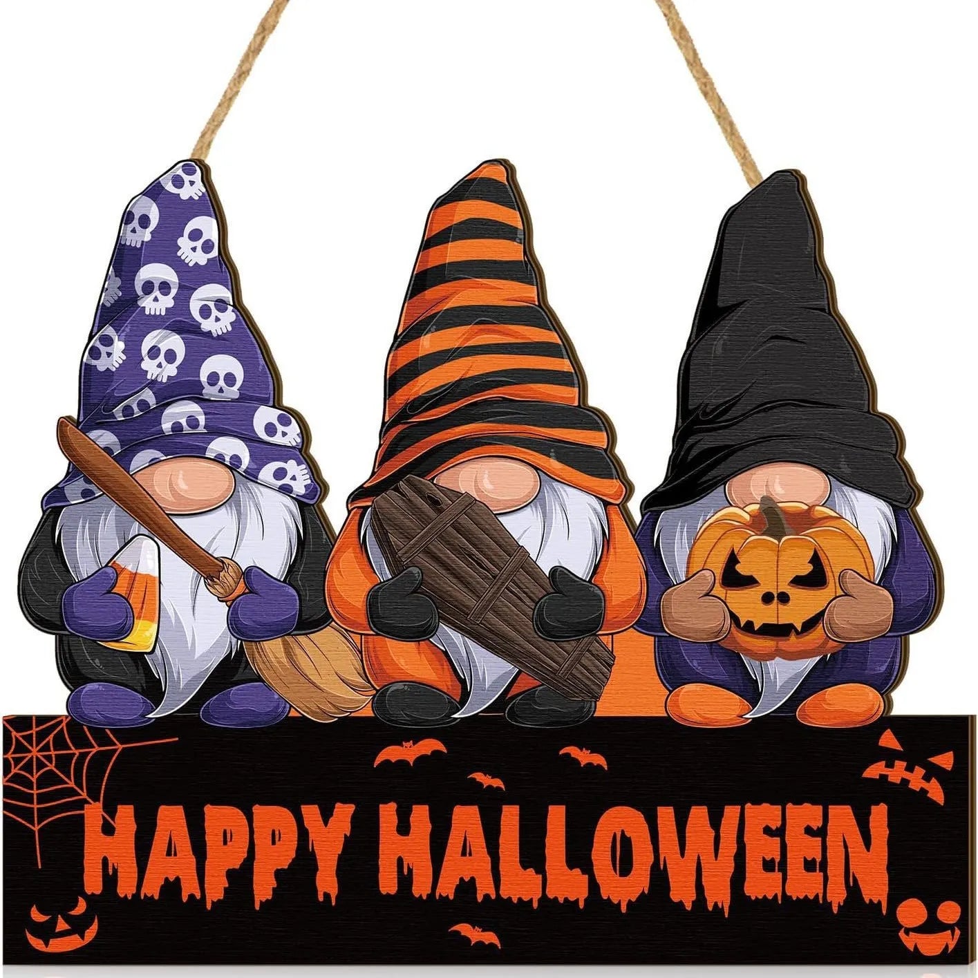 Halloween Wooden Sign