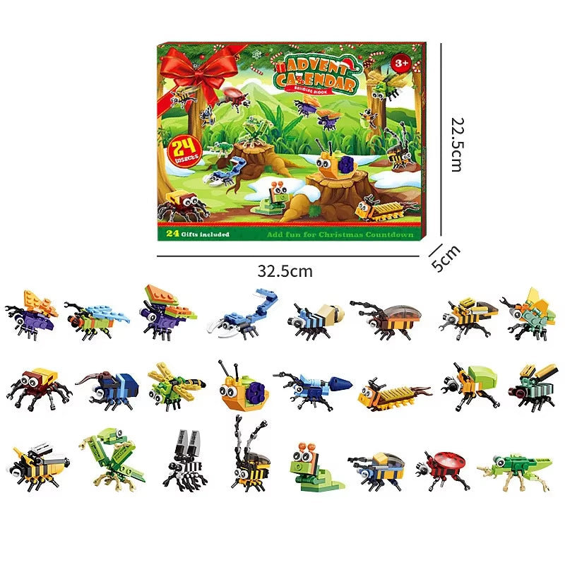 Premium 24-Day Christmas Countdown Calendar | Gift Box Set with Surprise Treasures