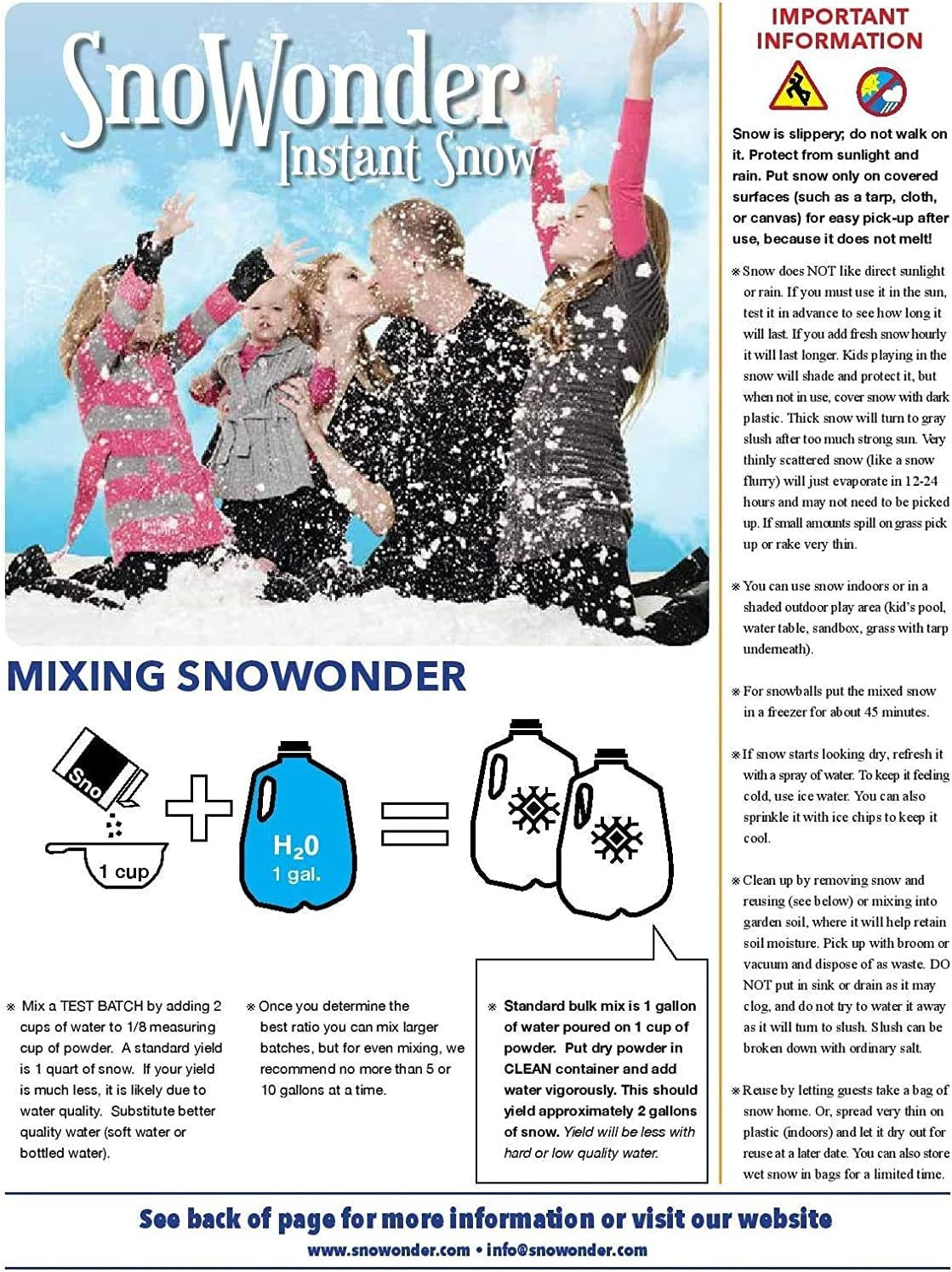 Instant Snow Powder for Slime ,Fake Snow Decoration Mix with Let It Snow