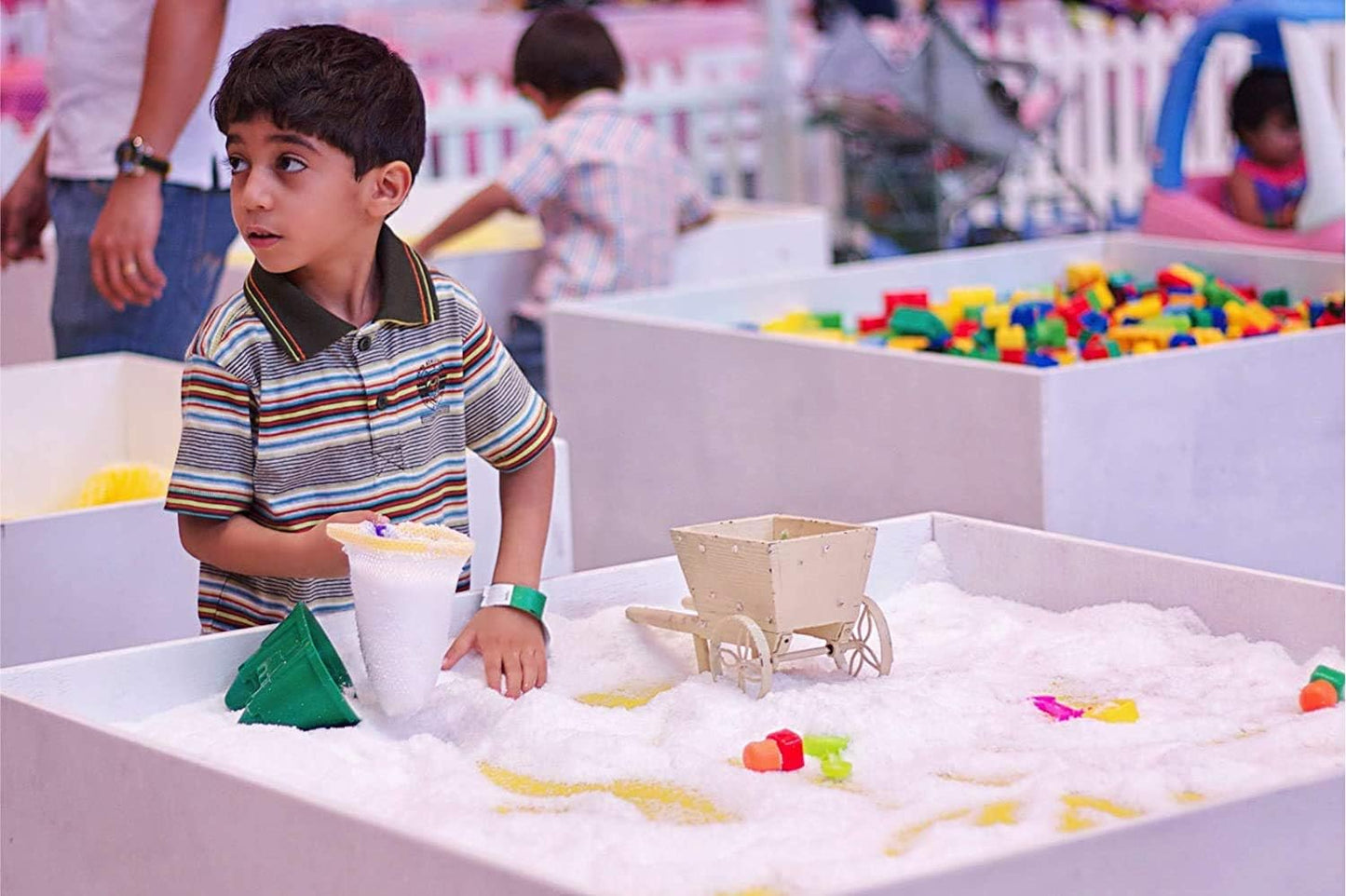 Instant Snow Powder for Slime ,Fake Snow Decoration Mix with Let It Snow