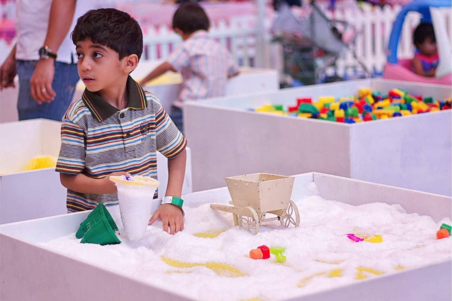 Instant Snow Powder for Slime ,Fake Snow Decoration Mix with Let It Snow