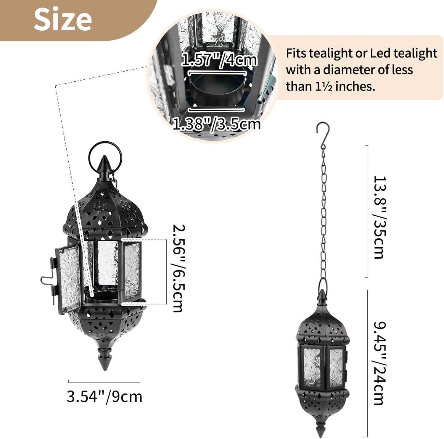 Moroccan Hanging Lantern 
