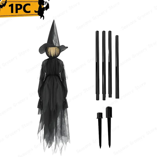 Light-Up Hand-Holding Witches – Spooky Halloween Prop