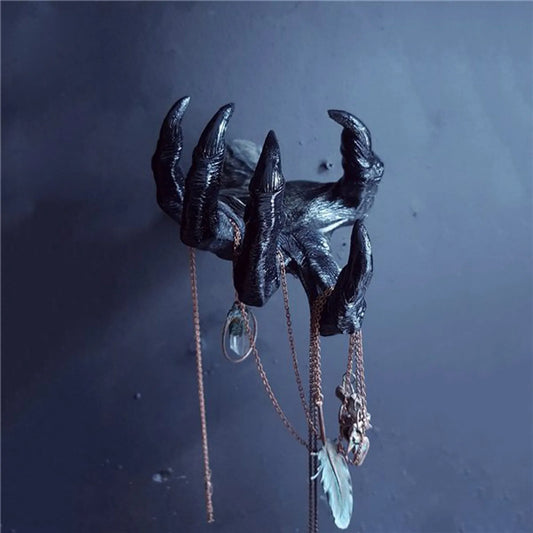 Gothic Witch Hand Wall Hook 