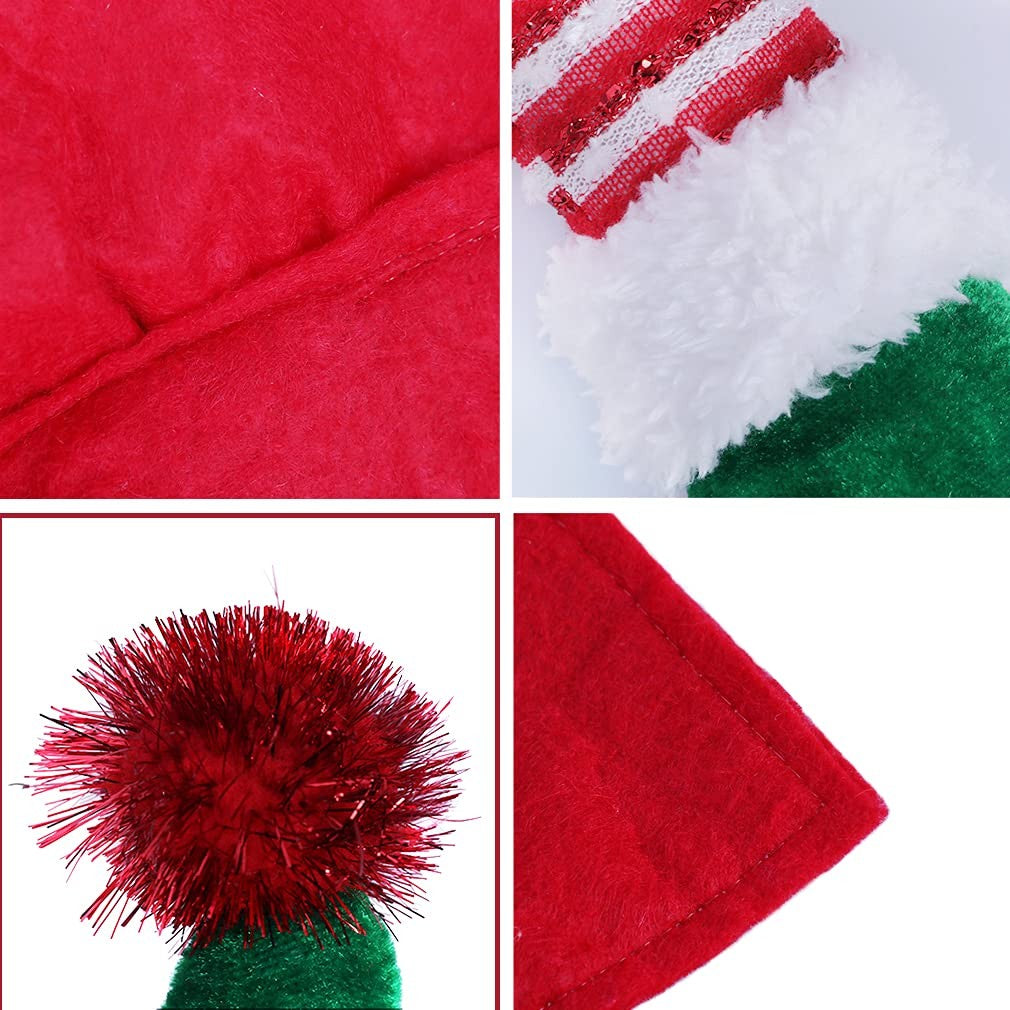 Funny Elf Legs Christmas Tree Decoration | Soft Plush Stocking Stuffer Elf Props for Holiday Party & Tree Decor